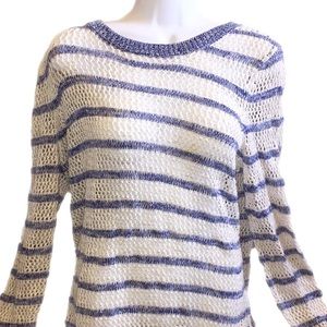 Xhiliration oversized crochet summer sweater